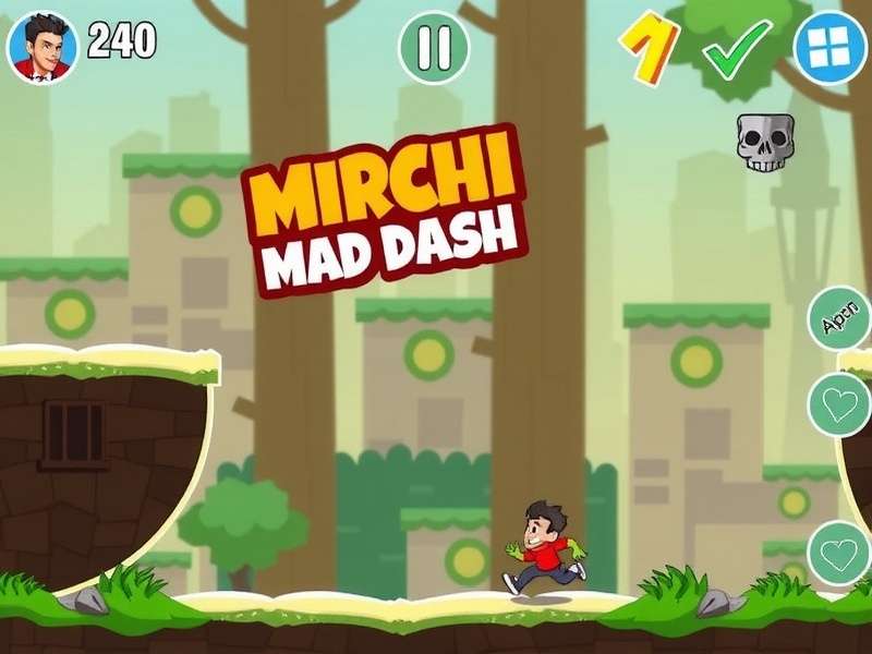 Mirchi Mad Dash Main Gameplay Mirchi Mad Dash Game Screenshot
